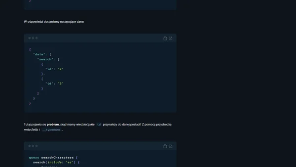 GraphQL - zapytania, mutacje i schema