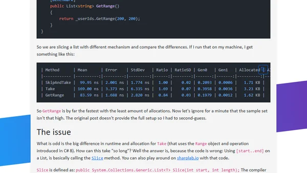 LinkedIn Benchmarks again