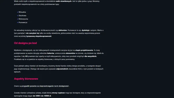 Dostępność - to nie tylko niepełnosprawni