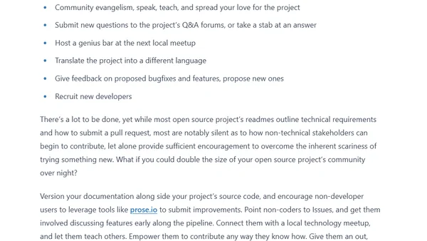 Everyone Contributes