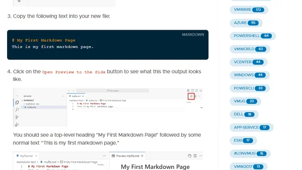 Getting Started With.... Markdown