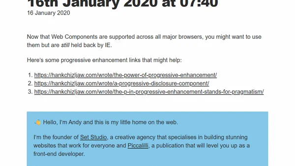 16th January 2020 at 07:40