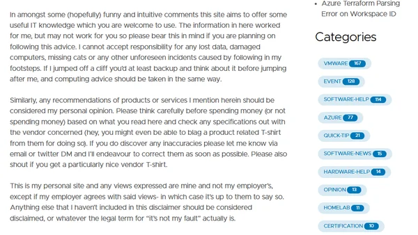 Welcome to IT Should Just Work