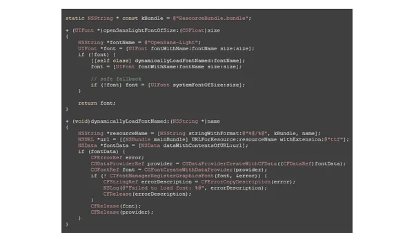 Sharing assets across iOS projects with CocoaPods, Resource Bundle, and dynamically loaded fonts