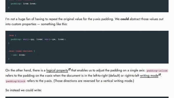 Logical Properties for Useful Shorthands