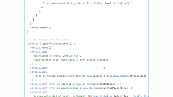 Análisis de Media Queries en CSS para Optimizar el Rendimiento
