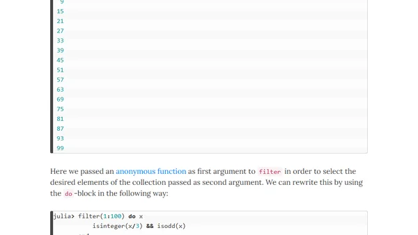 Julia do-block vs Python with statement