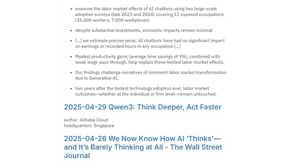 Generative AI Track record