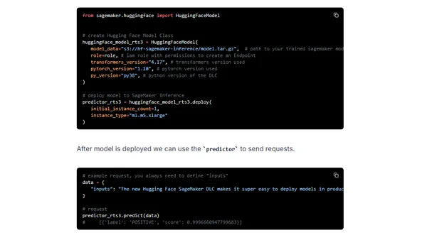 An Amazon SageMaker Inference comparison with Hugging Face Transformers
