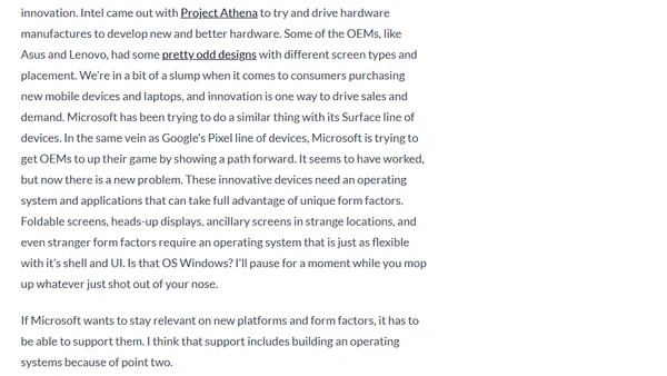Microsoft Windows is dead, long live Lite OS