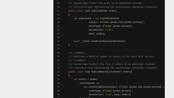 Creating Event-Driven Applications with Azure Event Grid and C#