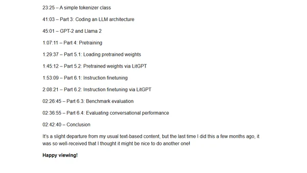 Building LLMs from the Ground Up: A 3-hour Coding Workshop