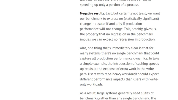 What is a Benchmark?