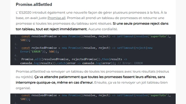 ES2020 : les nouveautés dans ton Javascript !