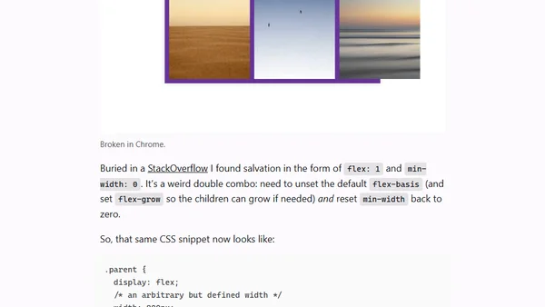 Flexbox Is Hard (Sometimes)