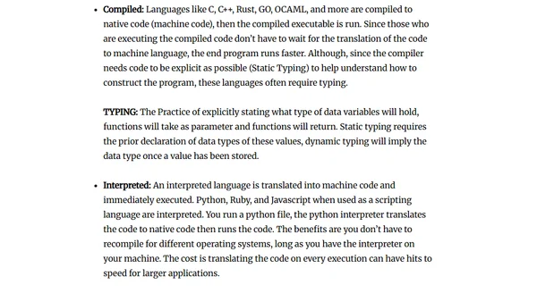 Where Does My Code Run? - Compilers, Interpreters, Transpilers and Virtual Machines