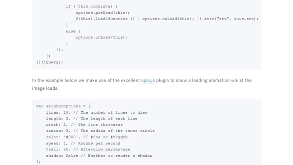 jQuery loadNicely - load your images...nicely