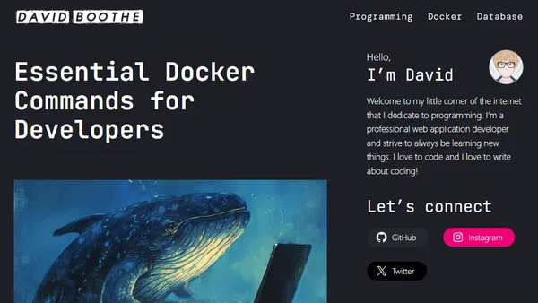 Essential Docker Commands for Developers