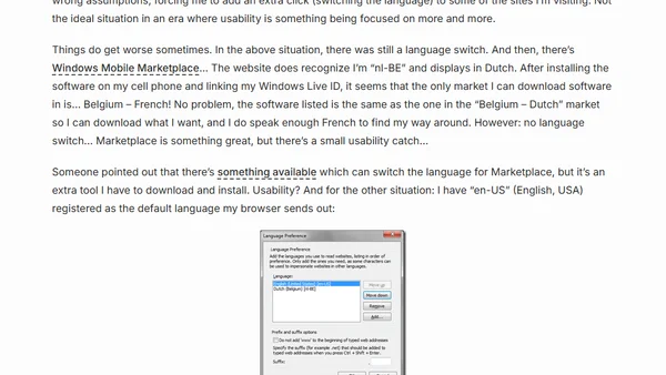 Hoping they will learn… Usability!