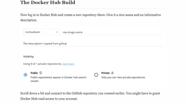 You can publish docker images without running docker - here's how