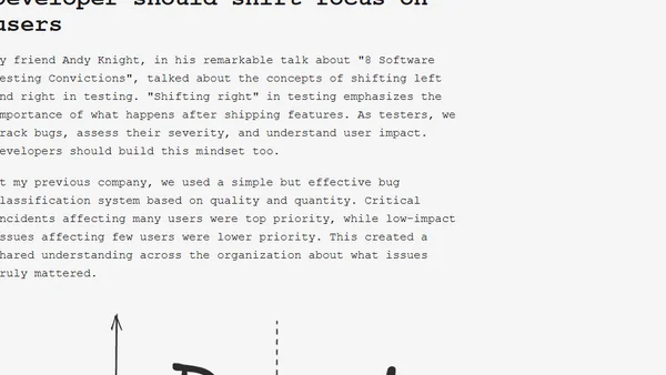 Test like a developer, develop like a tester