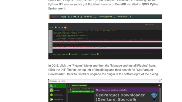 Analysis-Ready OpenStreetMap