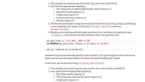 The Ultimate Opinionated Guide to Base R Date Format Functions