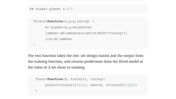 Crossvalidation in complex survey data