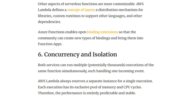 AWS Lambda vs. Azure Functions: 10 Major Differences