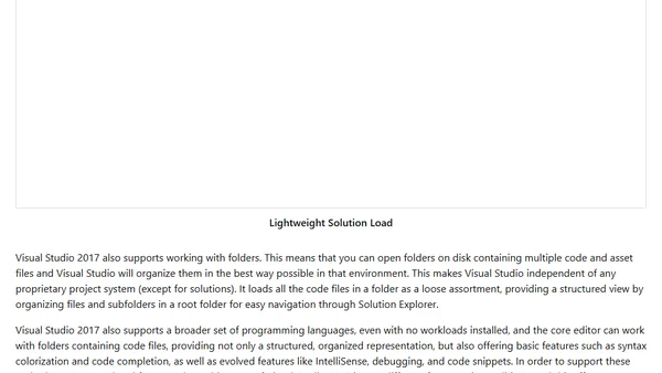 Hi, Visual Studio 2017! Pleased to Meet You!