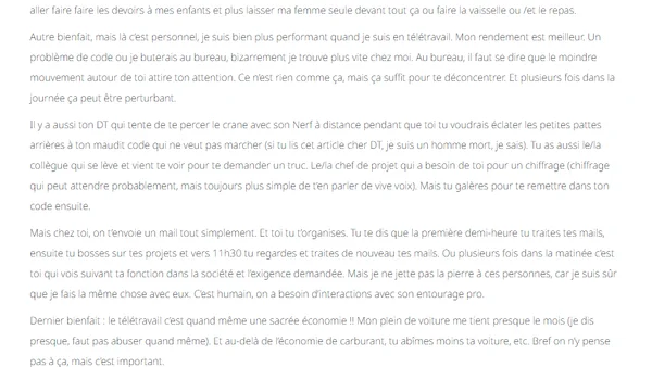 Comment réussir son télétravail