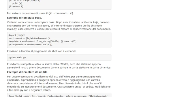 JINJA2 Tutorial: parte 1