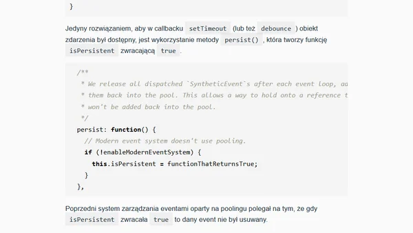 Czy wiesz, jak działają zdarzenia w React?