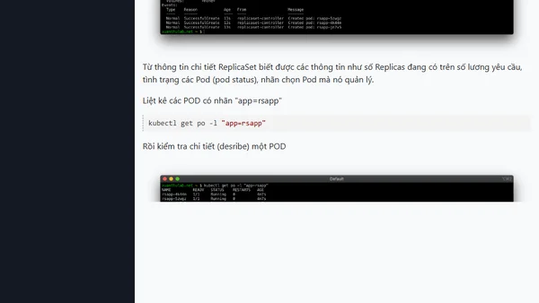 ReplicaSet và HorizontalPodAutoscaler trong Kubernetes