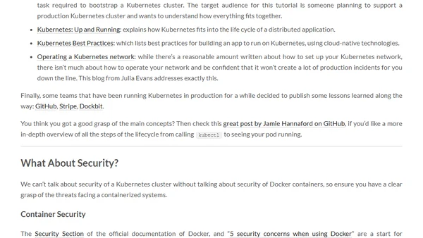 So I Heard You Want to Learn Kubernetes