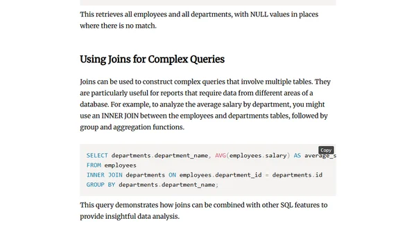 Introduction to ANSI SQL - Understanding the Syntax and Concepts