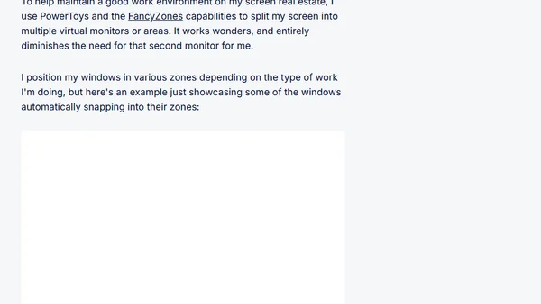 Ultra-wide (21:9) vs a typical 4K (16:9) monitor for productive work