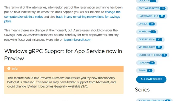 Azure WebApps- What's New: May 2024