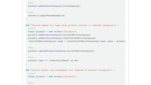 Test methods coupling