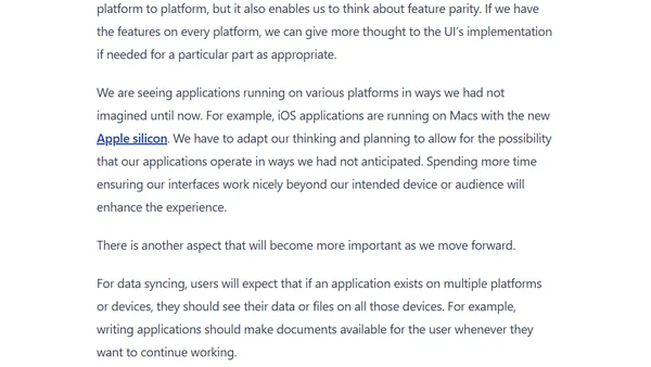 App First, Platform Later