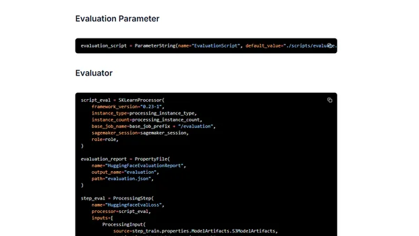 MLOps: End-to-End Hugging Face Transformers with the Hub and SageMaker Pipelines