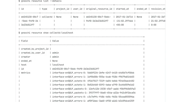 Sending your collectd metrics to Gnocchi