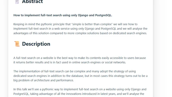 Django London Meetup 2020