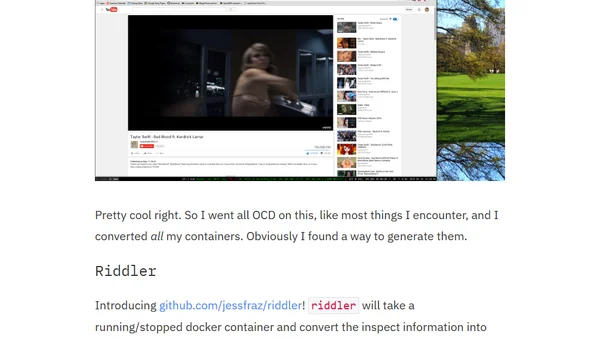 Runc Containers on the Desktop