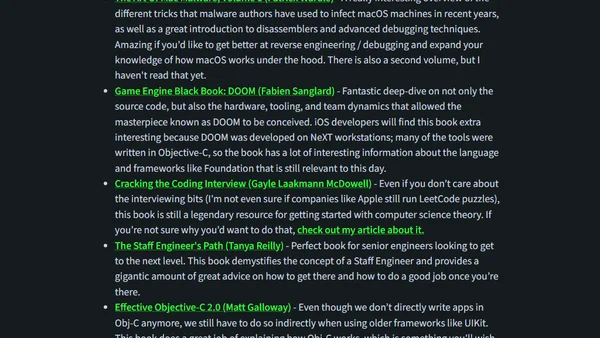 Software engineering book recommendations
