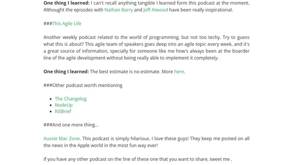 Podcasts, grow your brain through soundwaves