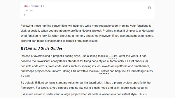 Patterns and Anti-patterns in Node.js
