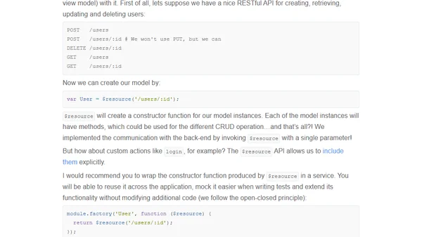 The magic of $resource (or simply a client-side Active Record)
