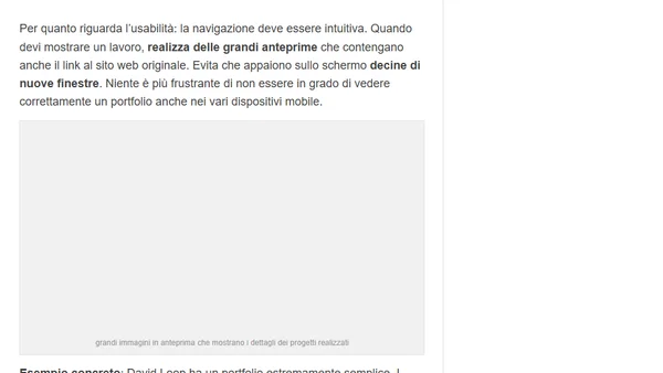 Come Realizzare un Ottimo Portfolio