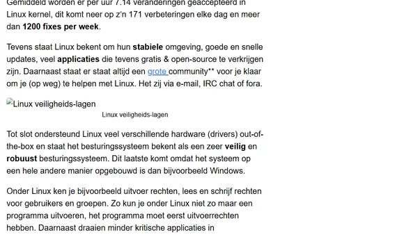Waarom Linux belangrijk is